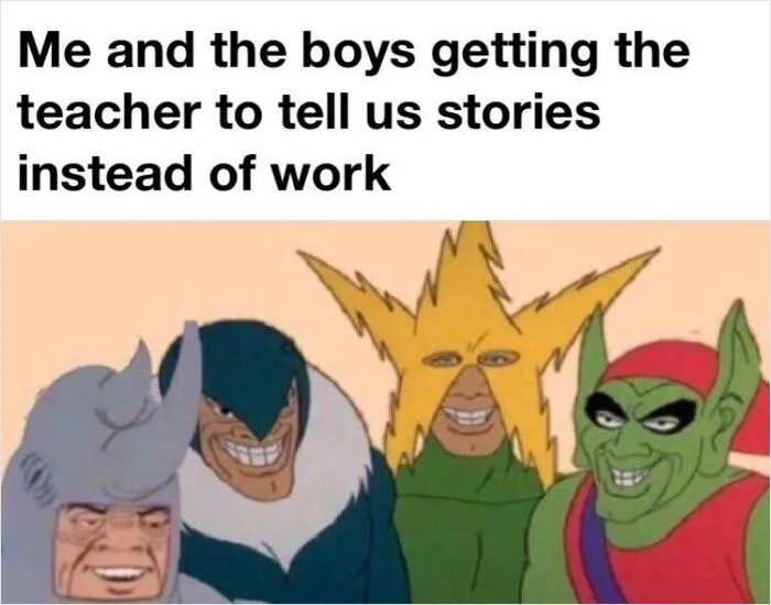 “Convincing the Teacher to Swap Work for Stories”