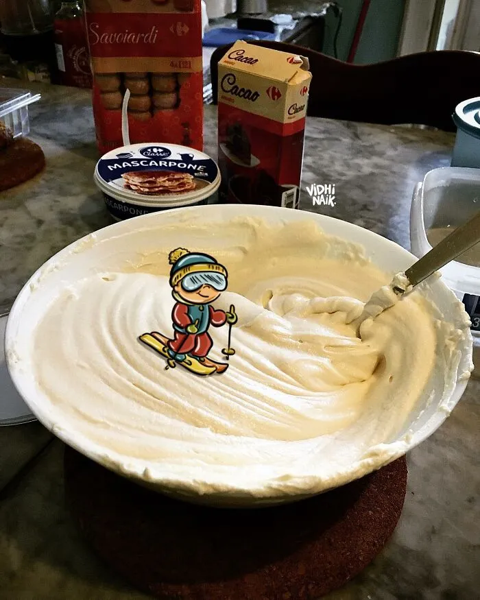 This Artist Drew These 39 Illustrations And They Interact With Everyday Objects (New Pics)