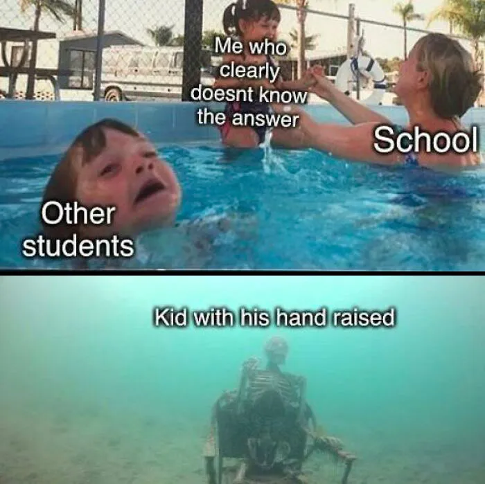 Never Raise Your Hand
