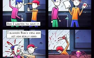 This Lithuanian Artist Loves Surprising People With His Dark Comics (40 New Pics)