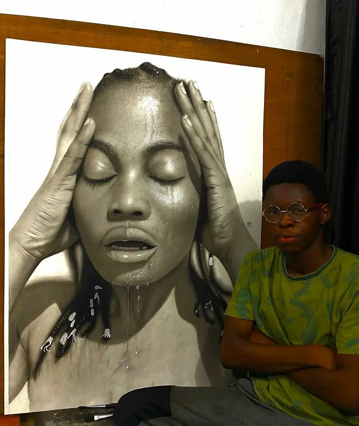 Surprisingly Realistic: 27 Charcoal Drawings By This Artist