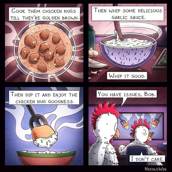 This Lithuanian Artist Loves Surprising People With His Dark Comics (40 New Pics)
