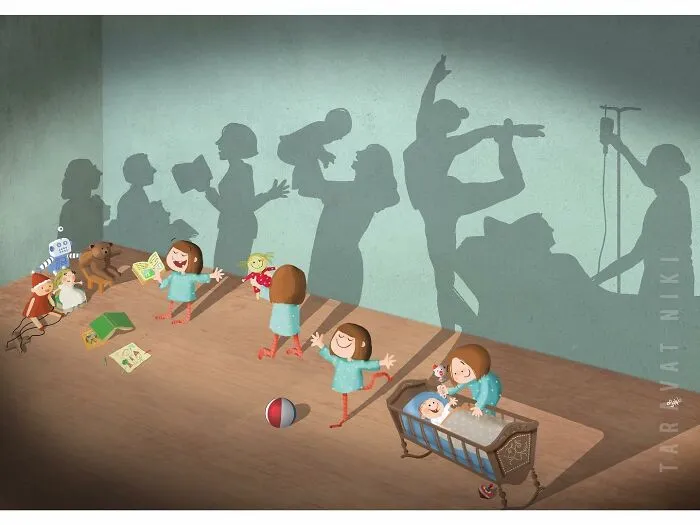 Esta artista revela lo que va mal con nuestra sociedad moderna en 26 ilustraciones satíricas