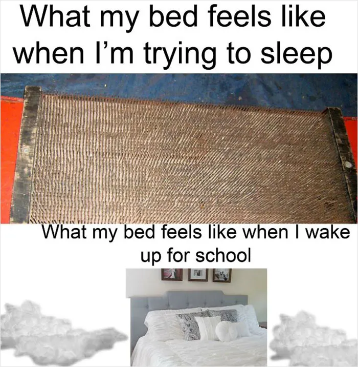 School Mornings vs Sleepless Nights