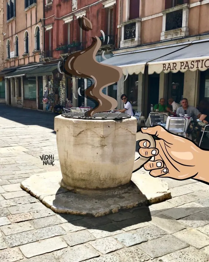 This Artist Drew These 39 Illustrations And They Interact With Everyday Objects (New Pics)