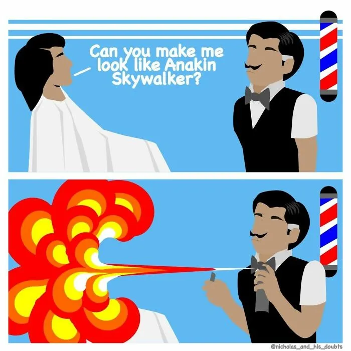 Artist Made These 31 Hilariously Absurd Comics With Ridiculously Unexpected Twists