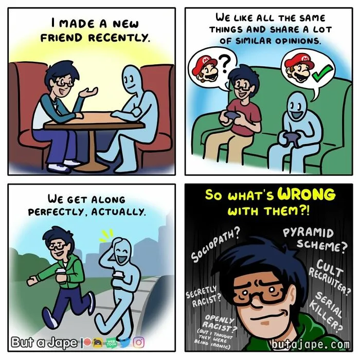 30 Humorous Comics Filled With Unexpected Endings And Creativity By “But a Jape” (New Pics)