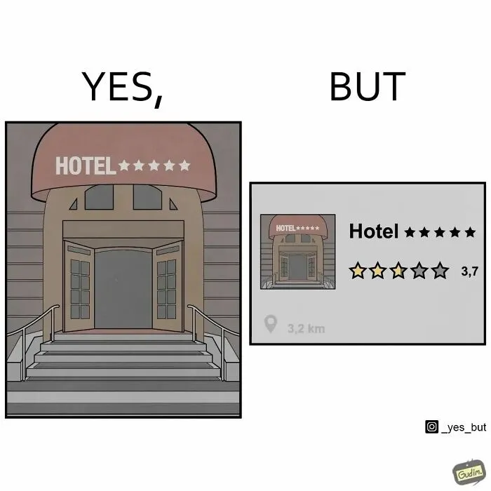 Artist Captures The Irony Of Everyday Moments In 26 “Yes, But” Illustrations (New Pics)