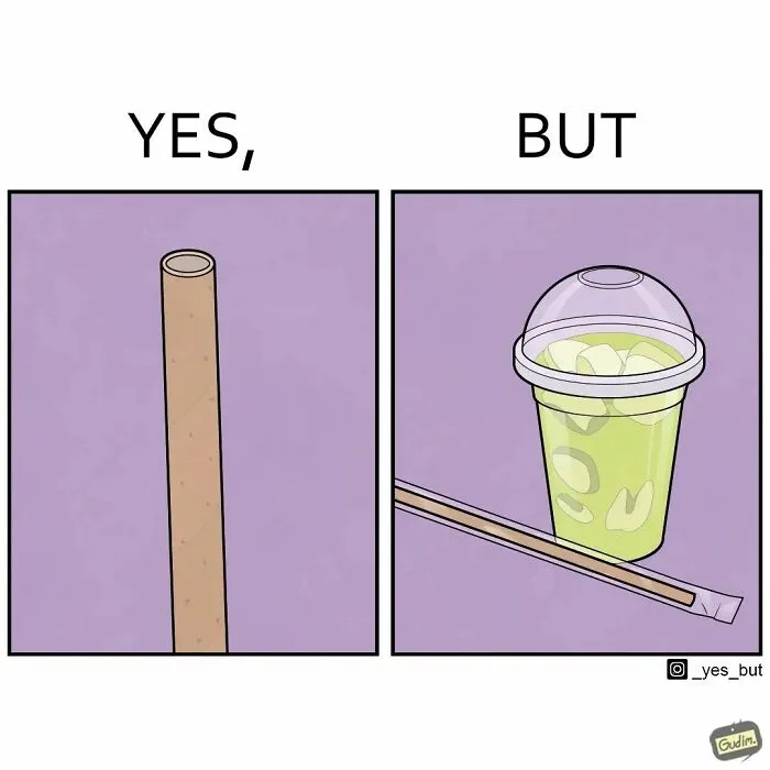 Artist Captures The Irony Of Everyday Moments In 26 “Yes, But” Illustrations (New Pics)