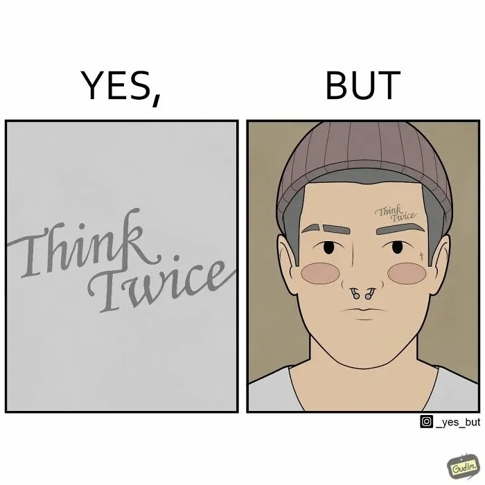Artist Captures The Irony Of Everyday Moments In 26 “Yes, But” Illustrations (New Pics)
