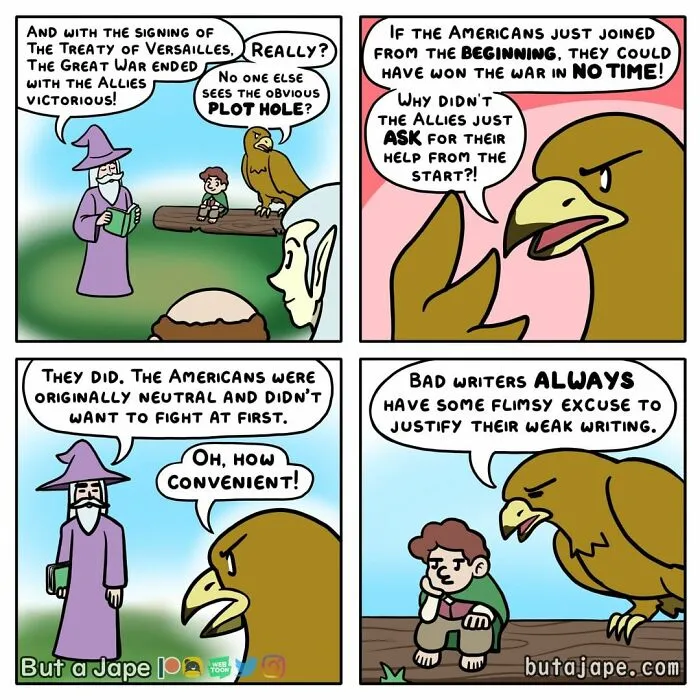 30 Humorous Comics Filled With Unexpected Endings And Creativity By “But a Jape” (New Pics)