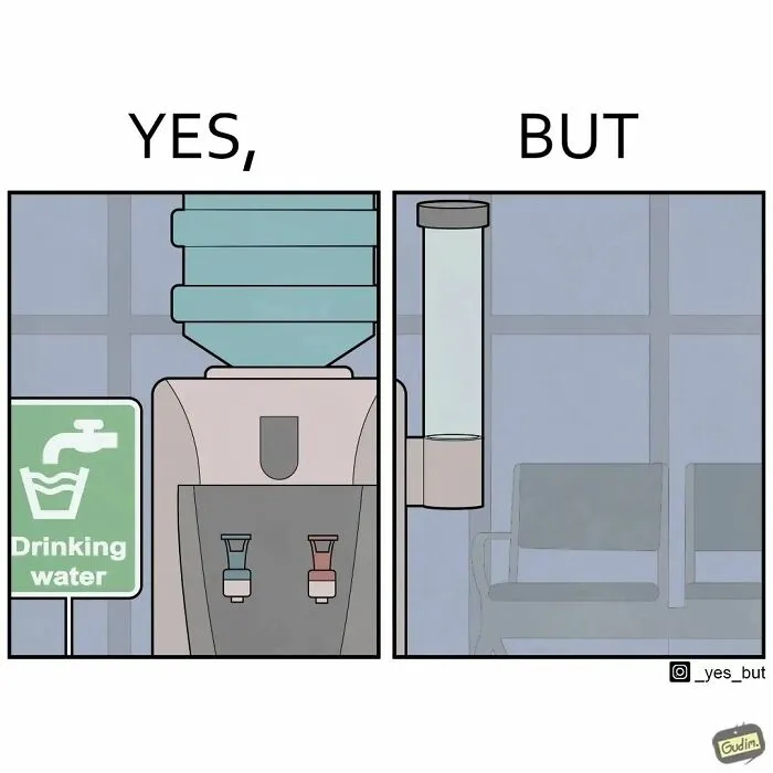 Artist Captures The Irony Of Everyday Moments In 26 “Yes, But” Illustrations (New Pics)