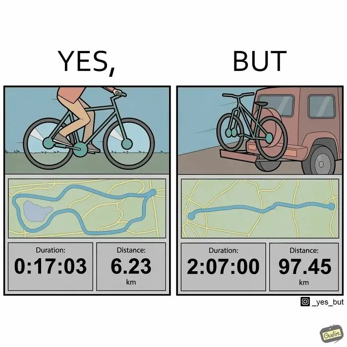Artist Captures The Irony Of Everyday Moments In 26 “Yes, But” Illustrations (New Pics)
