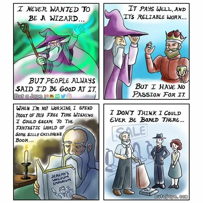 30 Humorous Comics Filled With Unexpected Endings And Creativity By “But a Jape” (New Pics)