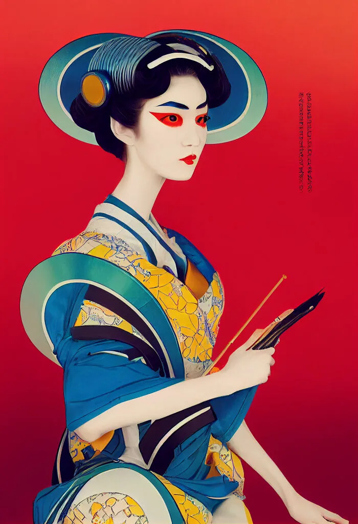 I Created Steam Punk And Futuristic Geisha Looks (6 New Pics)