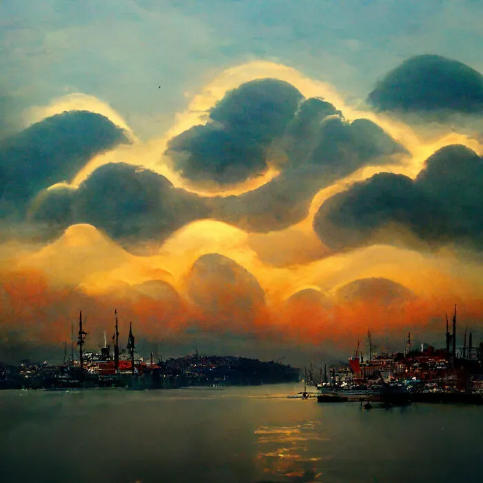 Here Are The Best Sunset And Sunrise Views Of Istanbul Bosporus Created With Ai (9 Pics)