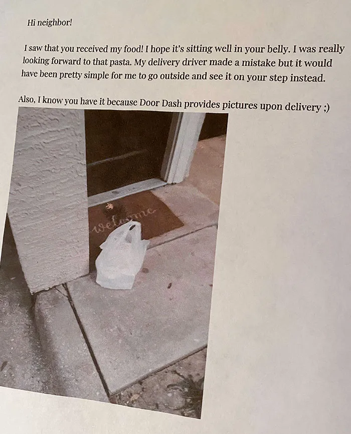 My Neighbors Who Took A Delivery That Didn’t Belong To Them