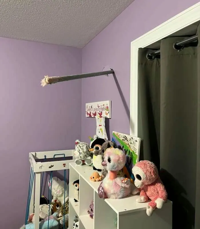 Just Had Part Of The Neighbor's Trampoline Fly Into My Niece's Bedroom