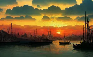 Here Are The Best Sunset And Sunrise Views Of Istanbul Bosporus Created With Ai (9 Pics)