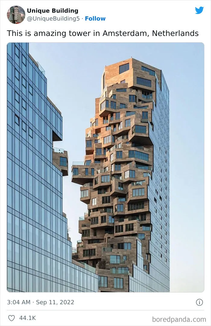 50 Of The Most Unique And Creative Buildings From All Over The World, As Shared On This Twitter Page