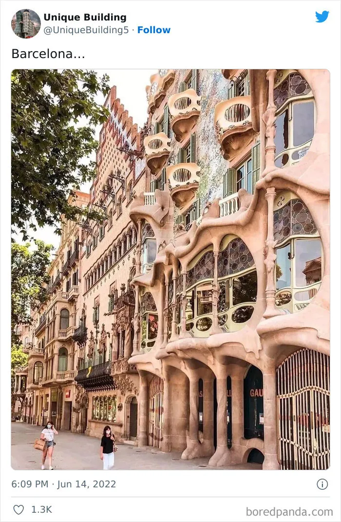 20 Edificios muy singulares y creativos de alrededor del mundo, compartidos en esta cuenta de Twitter
