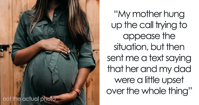 Pregnant Woman Asks For Parents’ Help For A Few Weeks, Refuses To Let Them Stay At Her House Because She Wants Privacy