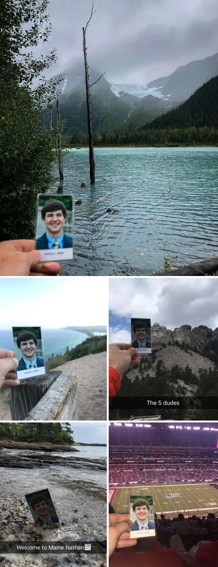 I’ve Been Traveling Through The 50 States In Memory Of My Best Friend. Today I Visited Alaska, Completing My Journey