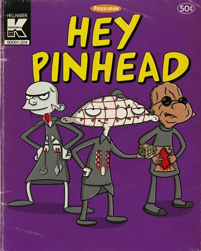 Popular Classic Cartoons Get A Horror Film Treatment By This Artist, And Here Are The Best 35 Illustrations