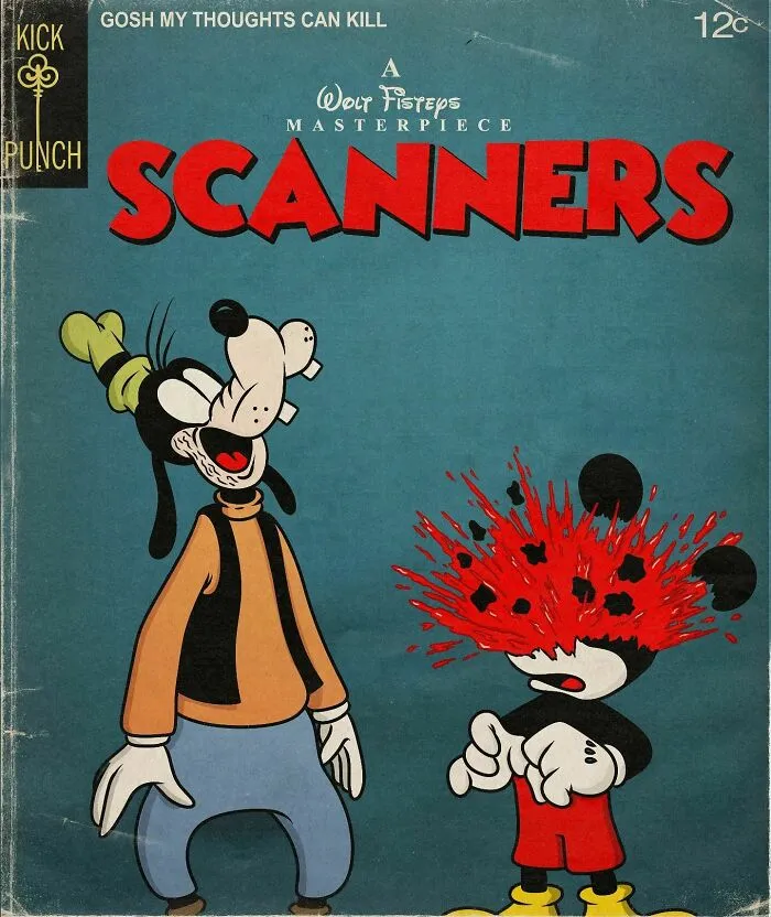Popular Classic Cartoons Get A Horror Film Treatment By This Artist, And Here Are The Best 35 Illustrations