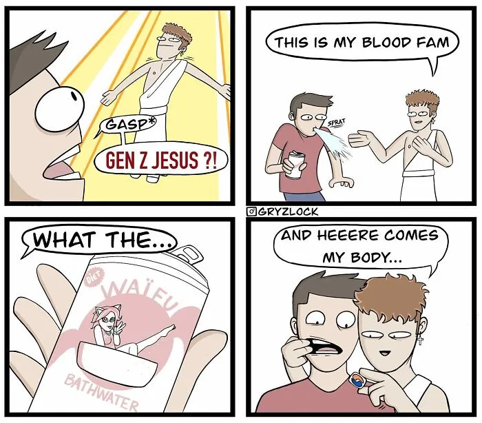 Artist Creates Witty Comics That Are Too Weird Not To Laugh