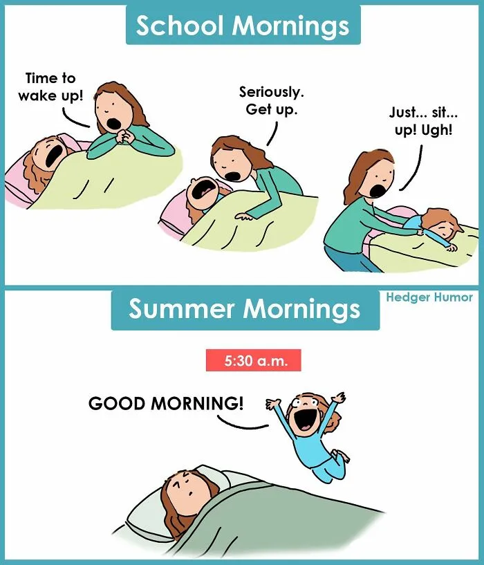 30 Cartoons Illustrating What Being A Parent Is Really Like By Hedger Humor (New Pics)