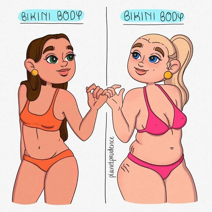 Artist Creates Honest And Relatable Comics That Encourage Women To Accept And Care For Themselves (35 New Pics)