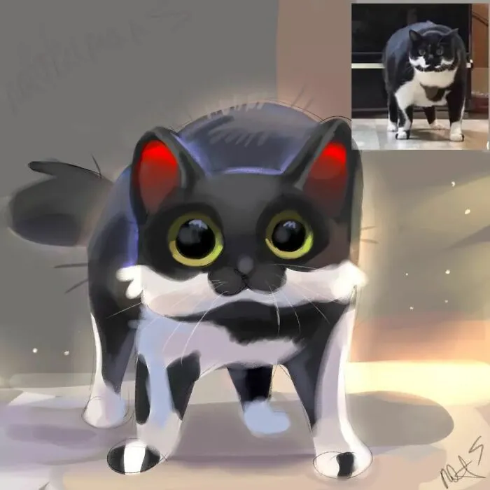 Artist Turns Pets Into Cute Drawings -Interview With Artist