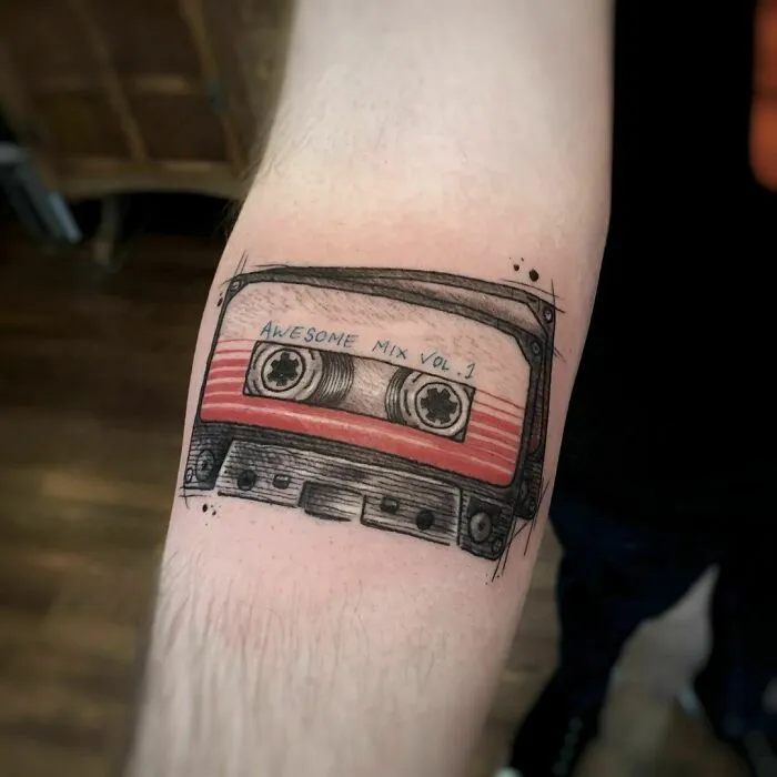 Awesome Mix Tattoo
