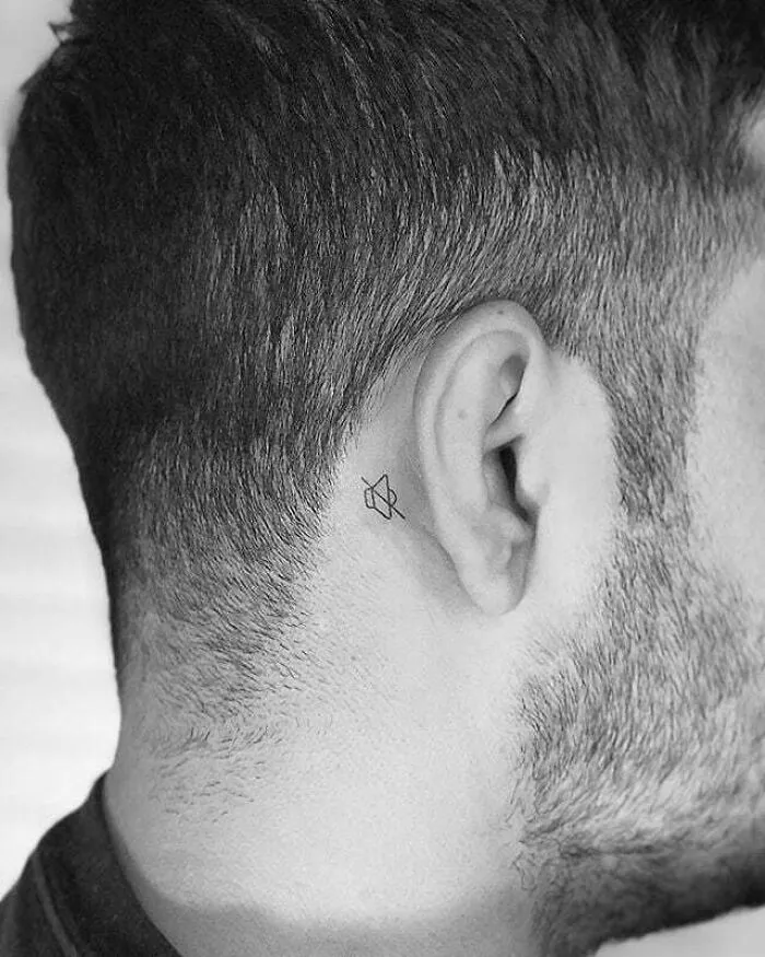 "Mute" Icon Tattoo
