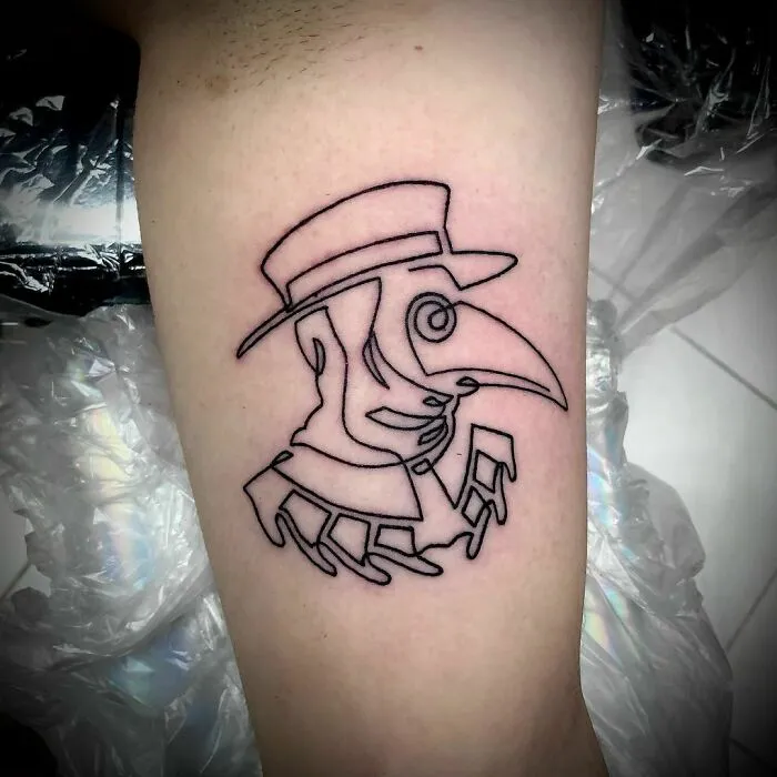 Single Line Plague Doctor