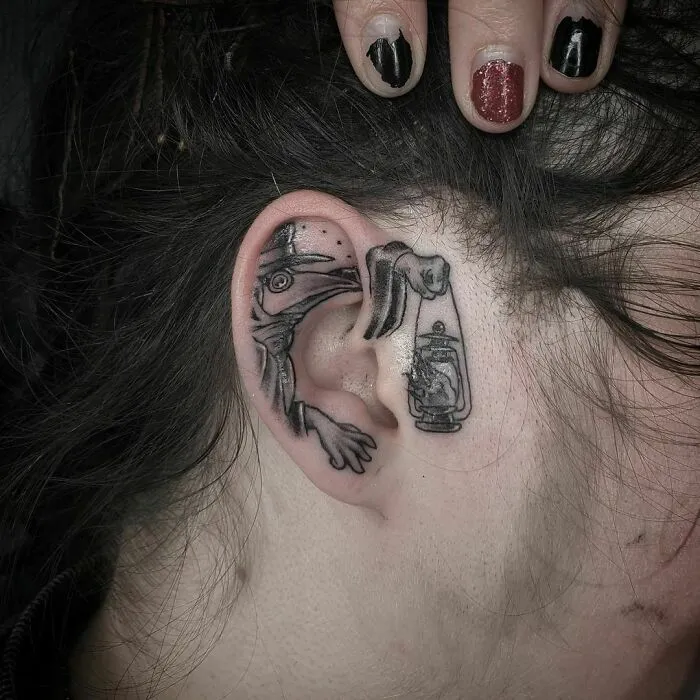 Plague Doctor Tattoo