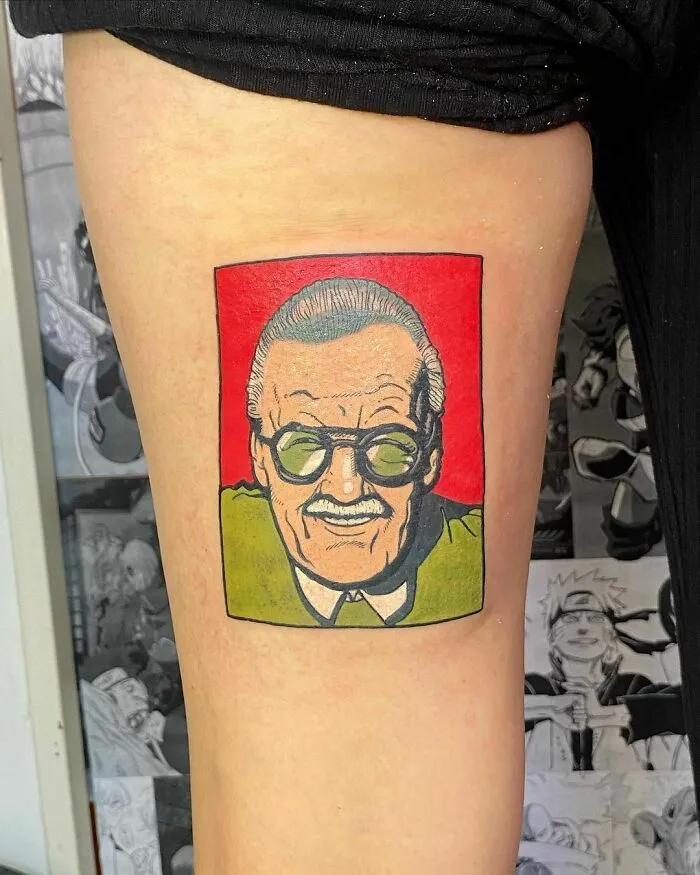 Stan Lee Tattoo