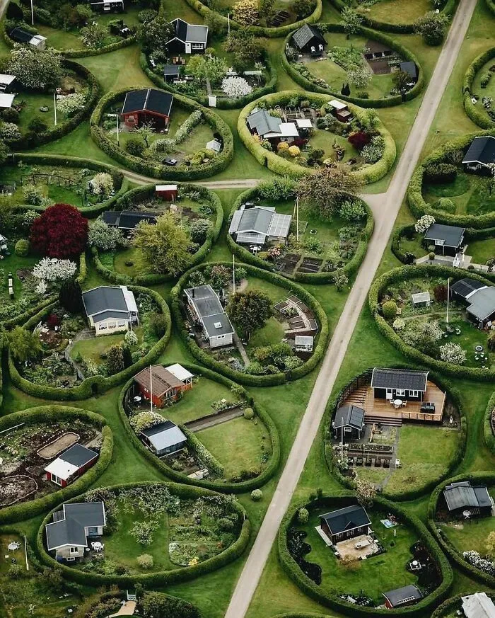 Los jardines circulares