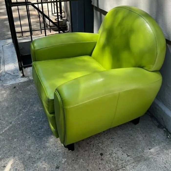 It Is National Hot Dog Day So A Relish Colored Chair Feels Appropriate