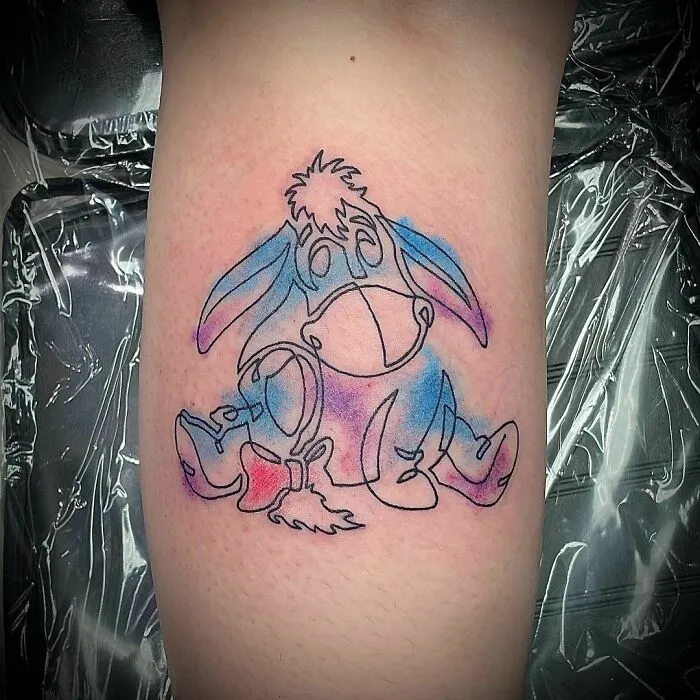 Single Line Eeyore