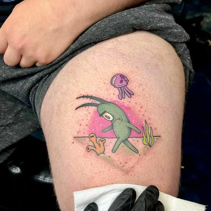 Plankton Tattoo