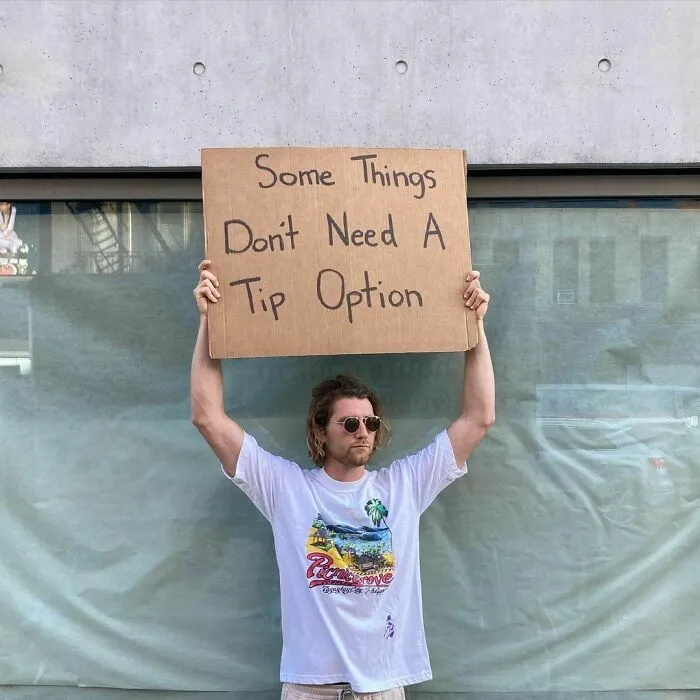 ‘Dude With Sign’ Has 8 Million Followers For Protesting Against Annoying Everyday Things With Funny Signs (30 New Pics)