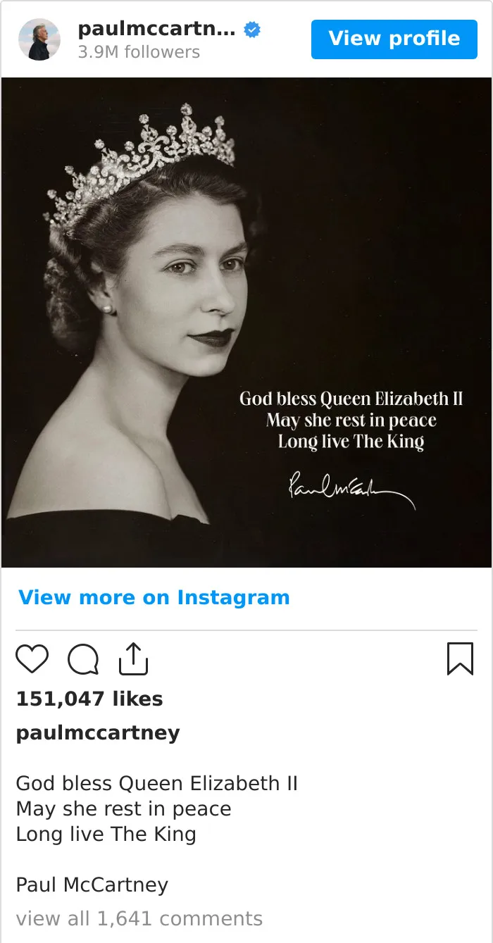 The World Reacts To Queen Elizabeth II’s Passing (50 Tributes)