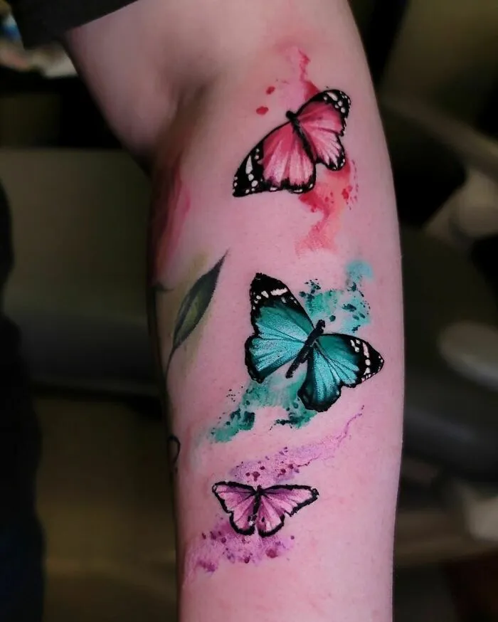 Watercolor Butterflies