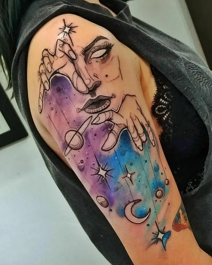 Watercolor Tattoo