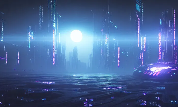Cyberpunk Moon