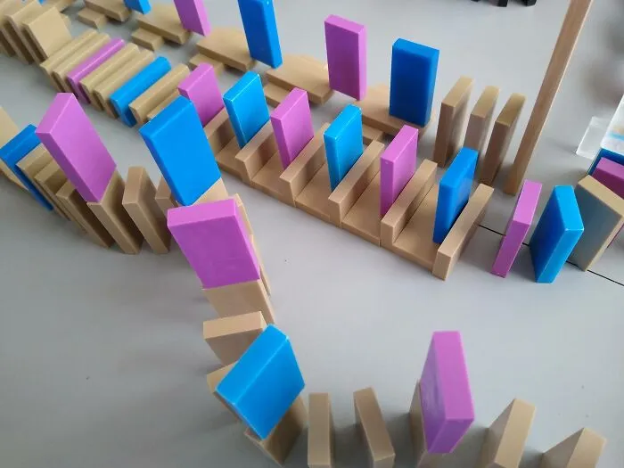 I Am A Domino Artist 0n Youtube, Here Are 9 Different Photos Of Projects I Have Made