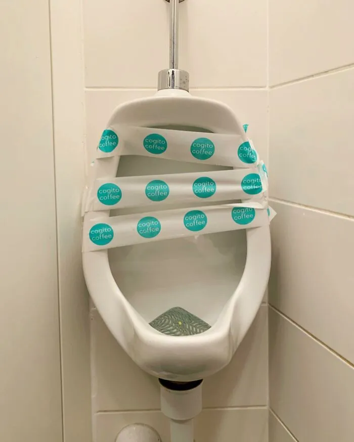 Although I Didn't Get To Use This One, I Did Appreciate Their Branded "Out Of Order" Tape (Kind Of)