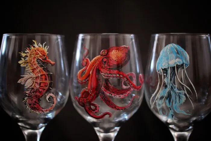 I Use Various Glassware For Painting Hyperrealistic Animals And Here Are 20 Photos Of Them (New Pics)
